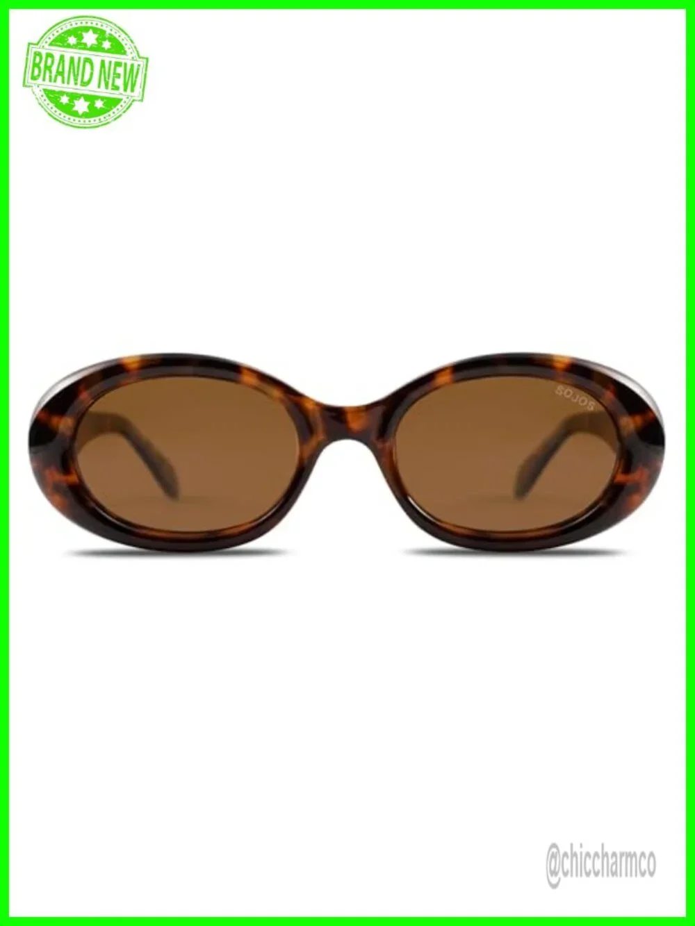 Retro Oval Polarized Sunglasses UV400 90s Vintage Tiny Frame